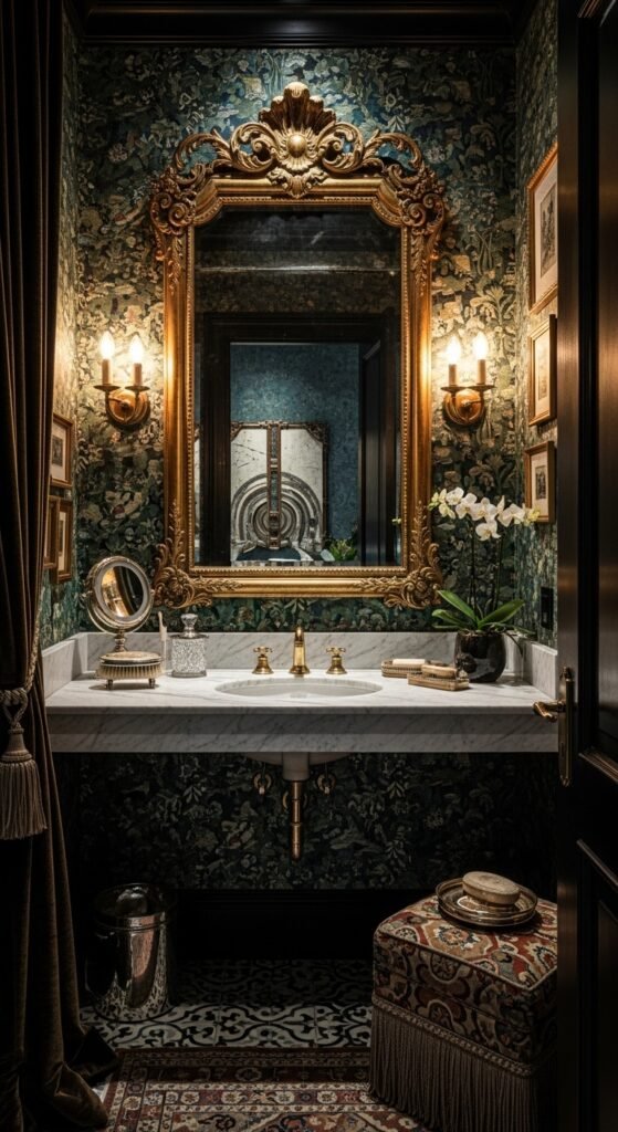 Vintage Glamour with Pattern Play