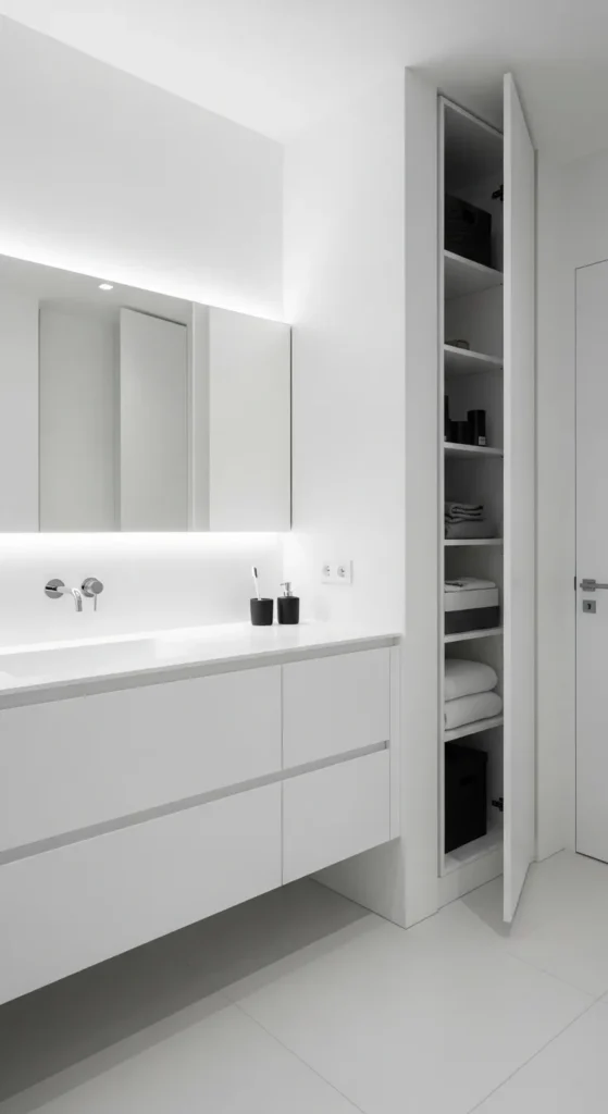 Hidden Storage for a Clutter Free Space