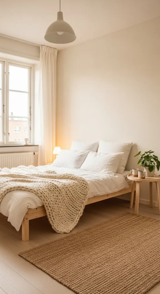 Warm White Walls for Timeless Appeal