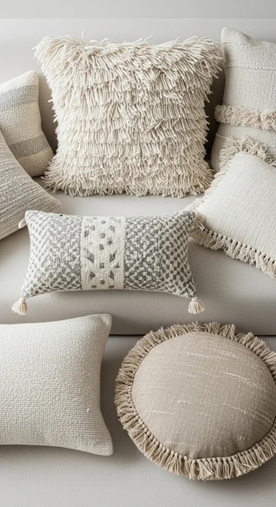 Textured Throws and Cushions