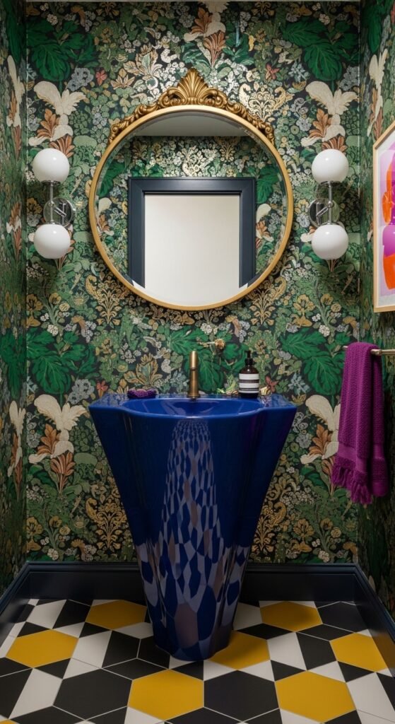 High Contrast Pattern on Pattern Style