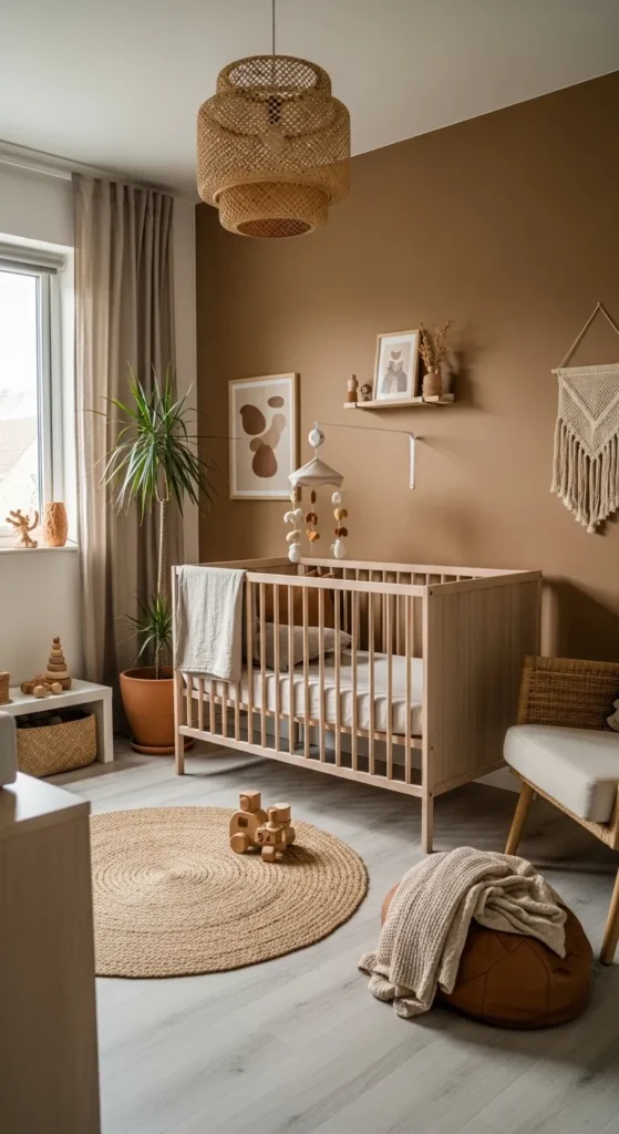 Earth Tone Minimalist Nursery