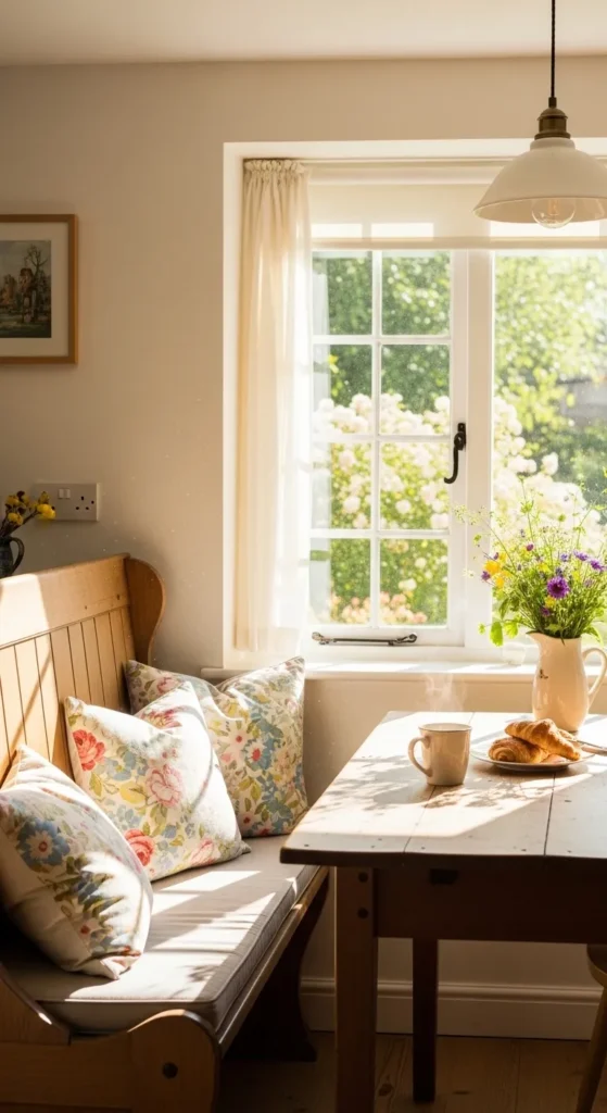 Cozy Breakfast Nooks With Cottage Appeal
