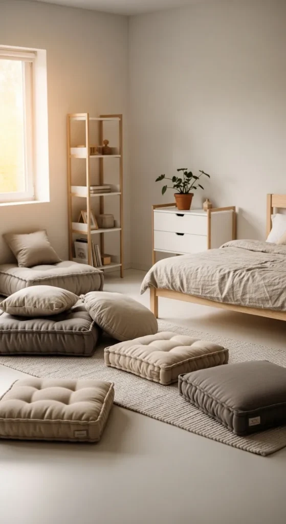 Floor Cushions for Relaxed Seating