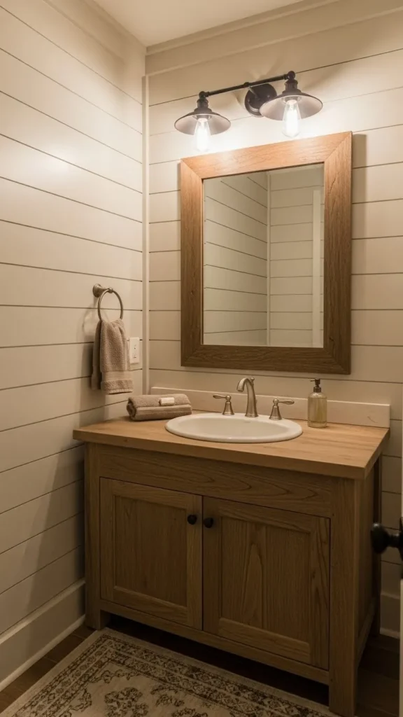 Barn Style Lighting for Cozy Ambience