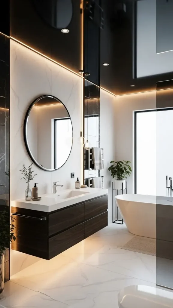 Black Ceiling for Dramatic Depth