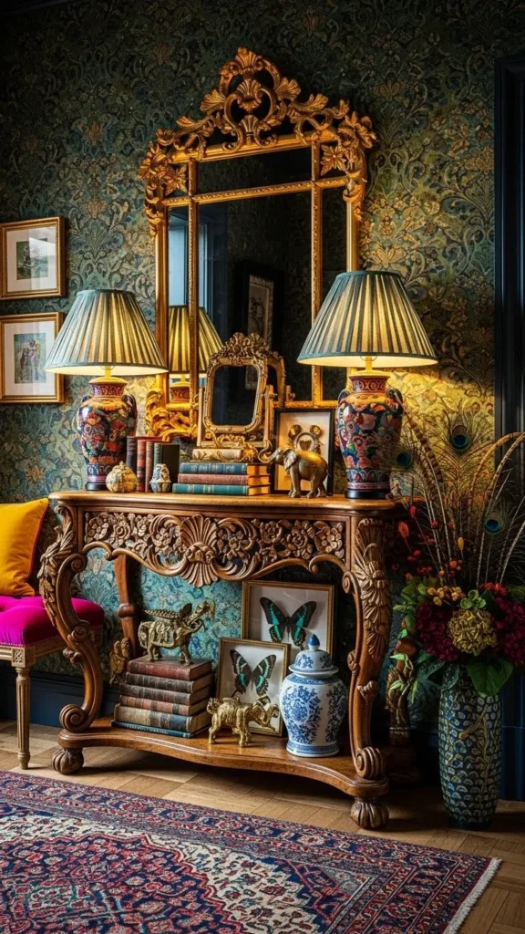 Decorative Storage With Visual Weight