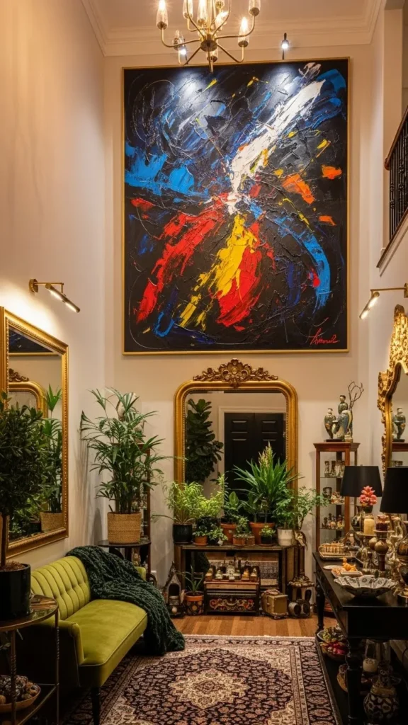 Dramatic Artwork as a Focal Point