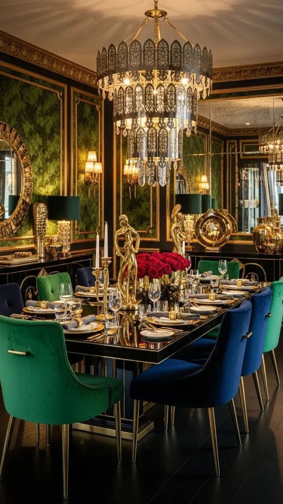 Luxe Metallic Accents Everywhere