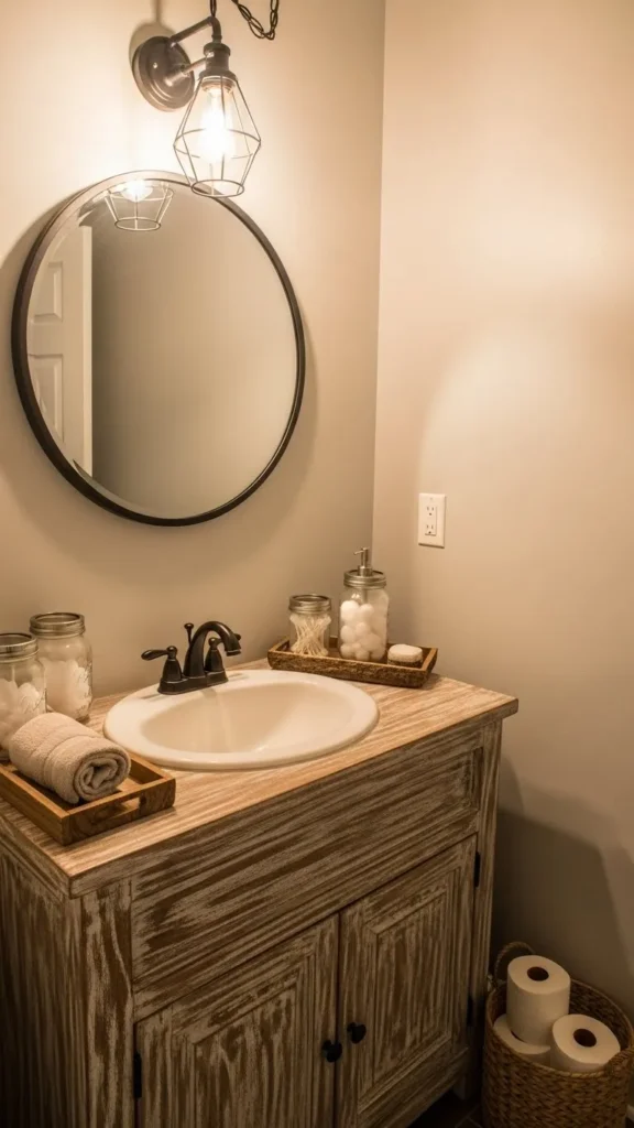 Mason Jar Accessories for Rustic Detail