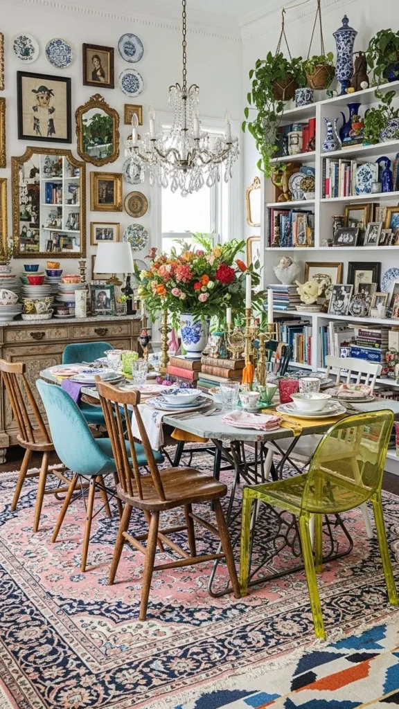 Mixed Furniture Styles with Personality