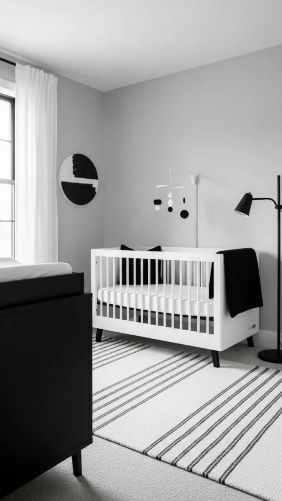 Modern Monochrome with Clean Lines