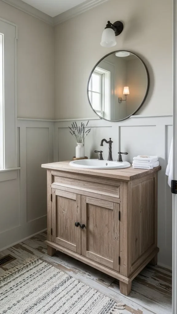 Neutral Palette with Warm Rustic Accents