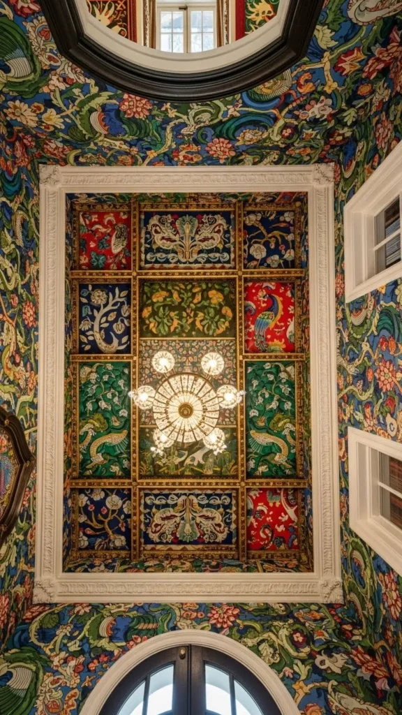 Patterned Ceilings for Unexpected Drama