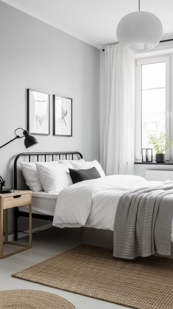 Scandinavian-Inspired Monochrome Style