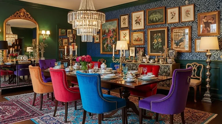maximalist dining room ideas