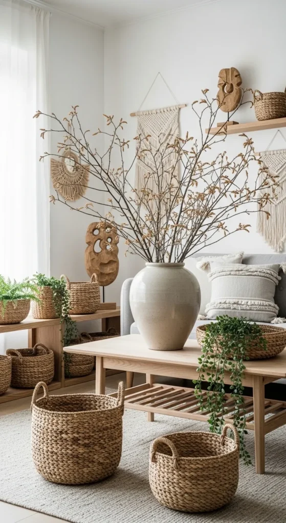 Nature Inspired Décor for Organic Warmth