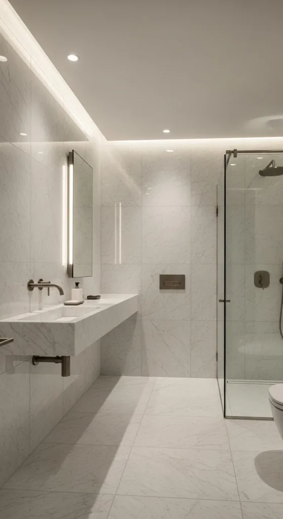 Floor to Ceiling Tiles for a High End Finish