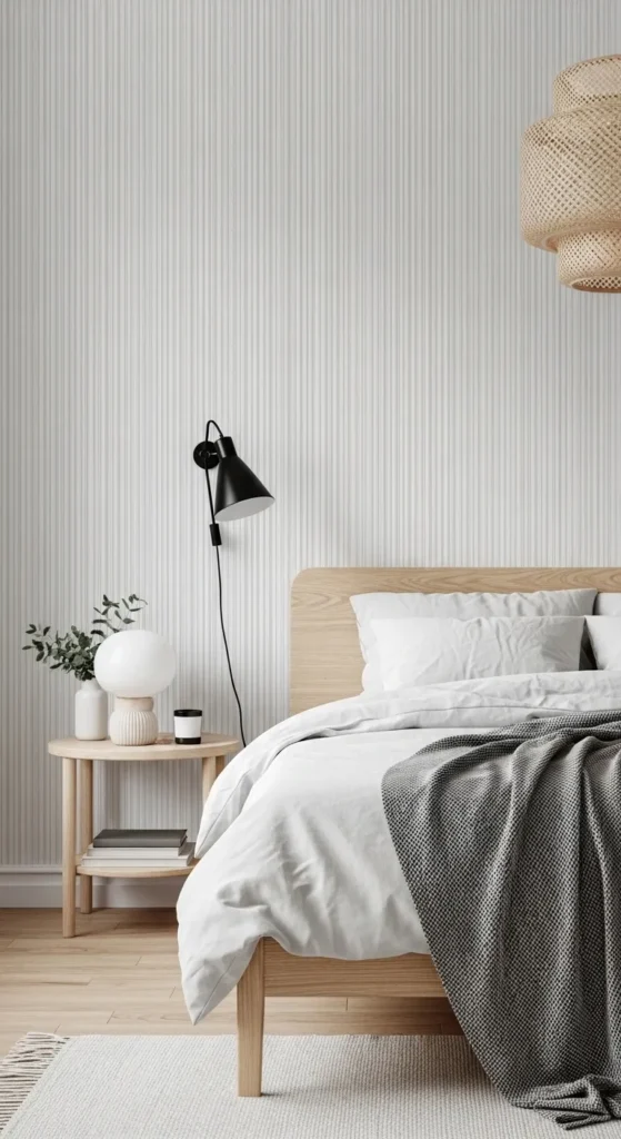 Scandinavian Stripe Wallpaper