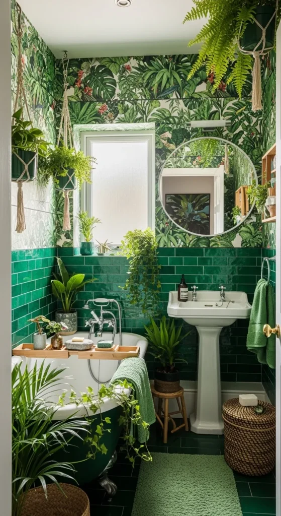 Nature Inspired Maximalist Greens