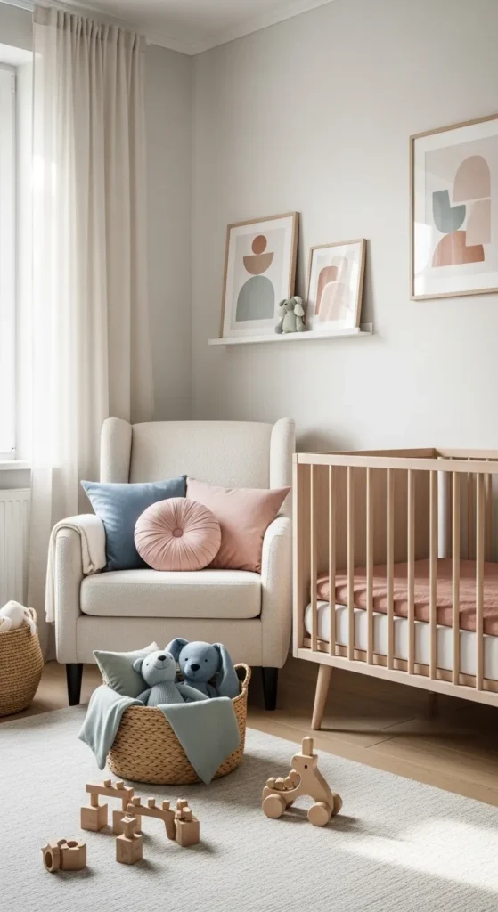 Soft Pastel Accents for Subtle Color