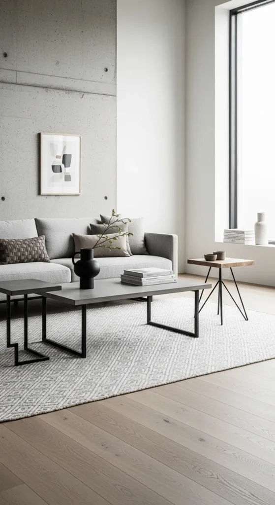 Low Profile Furniture with Clean Lines