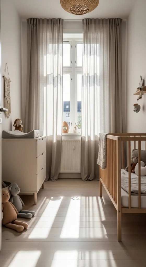 Airy Curtains and Natural Light