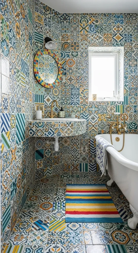 Pattern on Pattern Tile Explosion