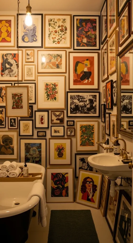 Maximalist Art Gallery Walls