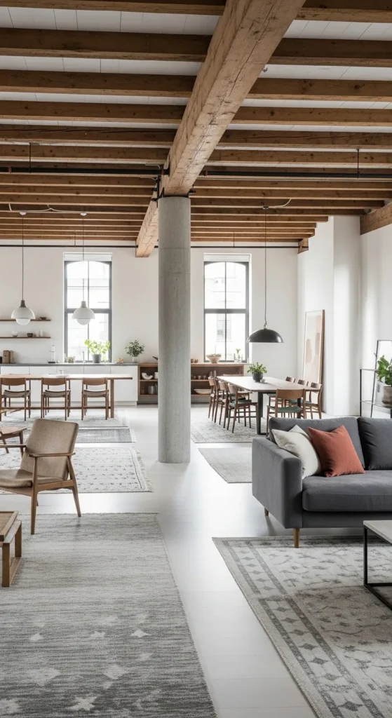 Open Plan Layout with Urban Touches