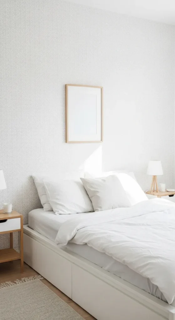 White on White Subtle Pattern