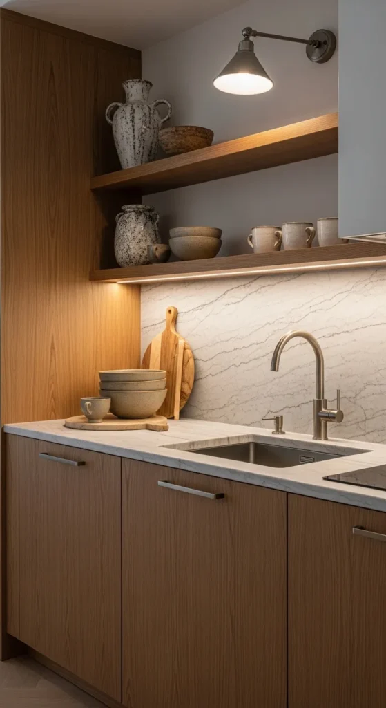 Mixed Materials for Layered Depth