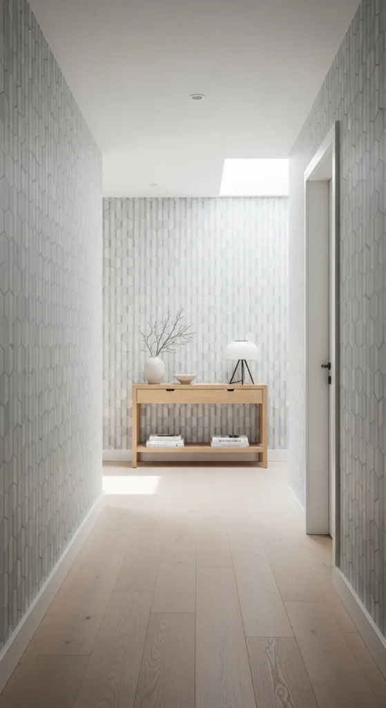 Soft Geometric Scandi Wallpaper