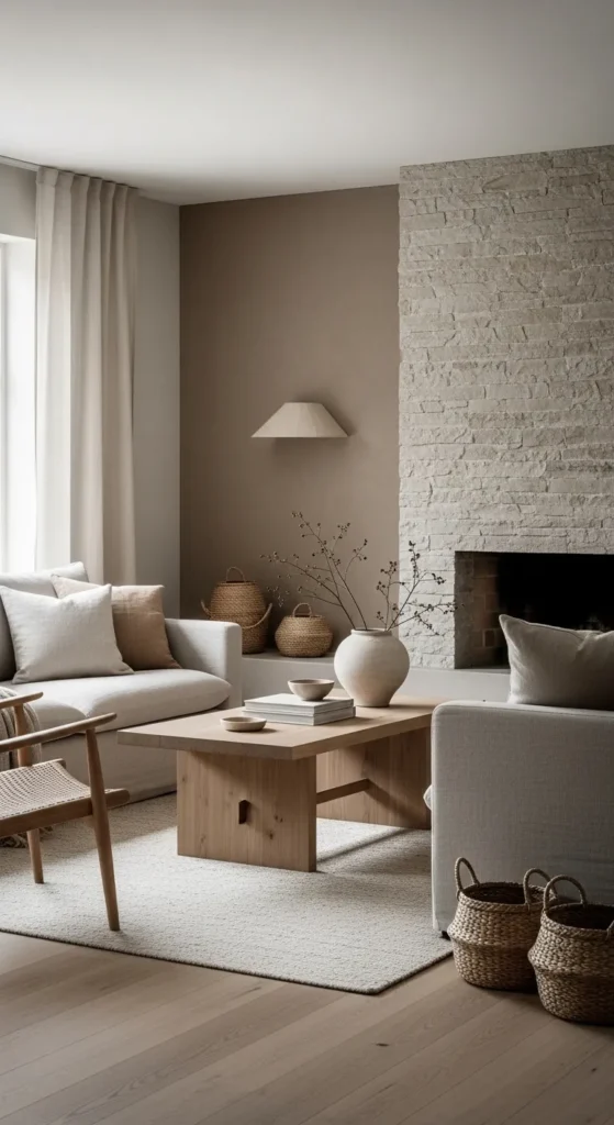 Earthy Color Palette with Scandinavian Simplicity