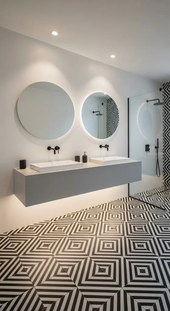 Geometric Tiles for Bold Modern Statements