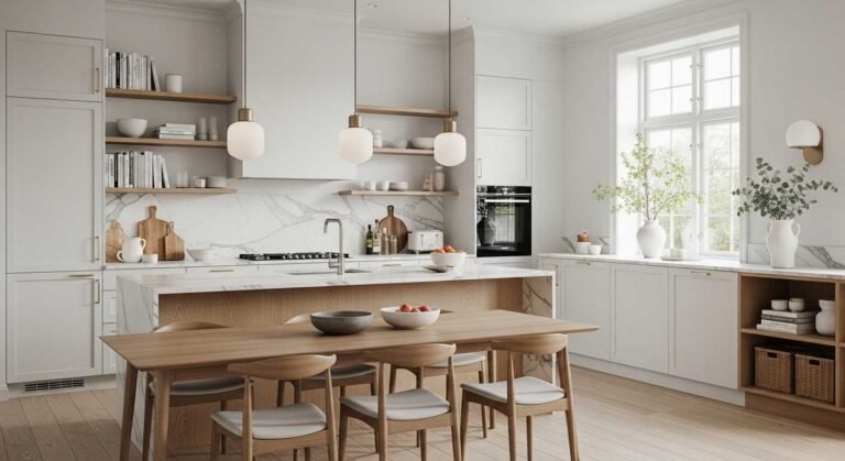 13 Scandi Kitchen Ideas That Feel Calm, Chic & Timeless
