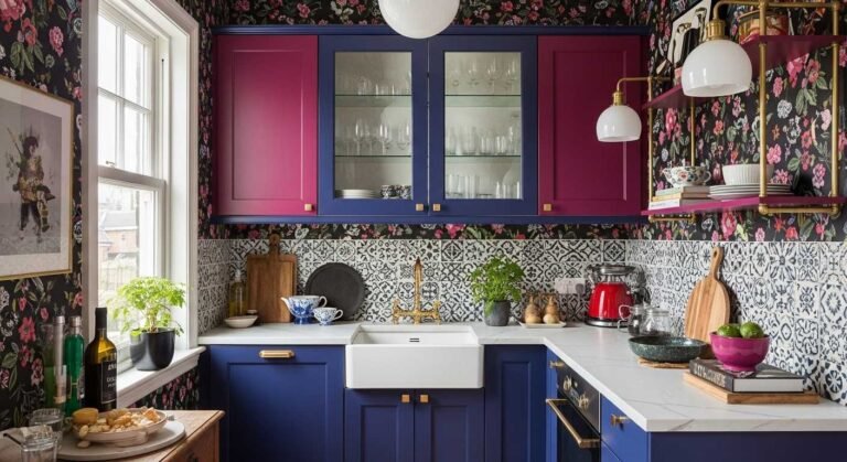 11 Small Maximalist Kitchen Ideas That Feel Wildly Luxurious