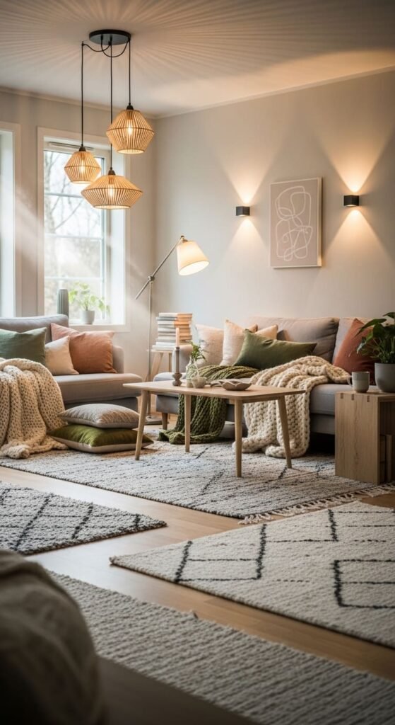 Layered Lighting for Cozy Ambience