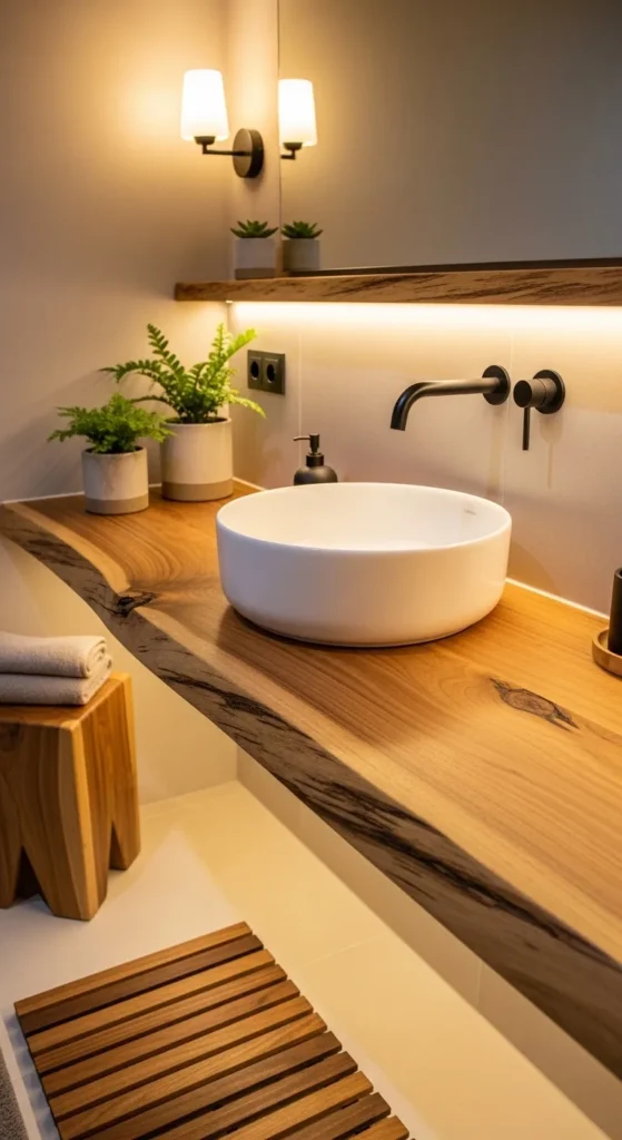 Live Edge Wooden Countertops