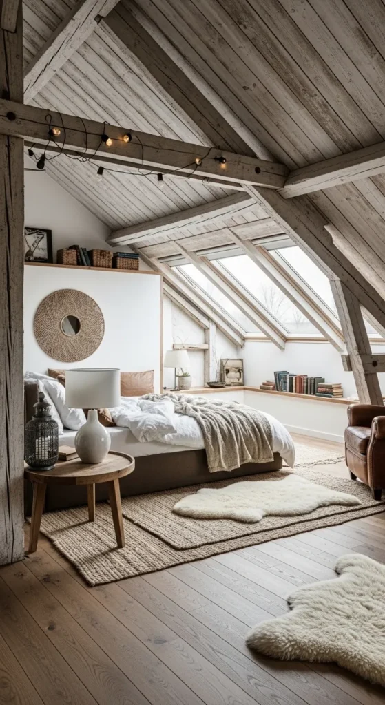  Loft Style Cottage Bedroom