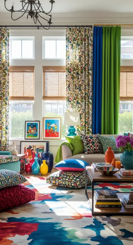 Eclectic Window Treatments