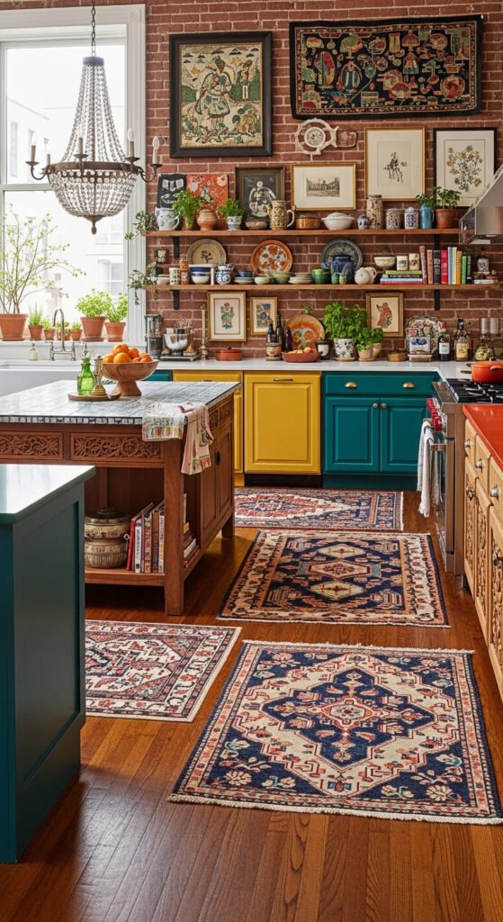 Layered Rugs for Warmth and Personality