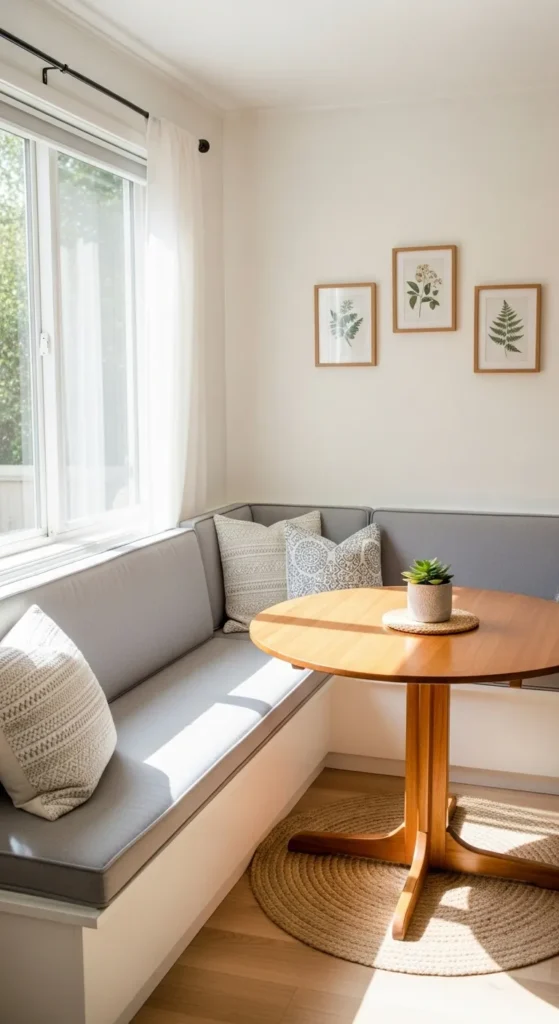  Corner Dining Nook with Built In Seating