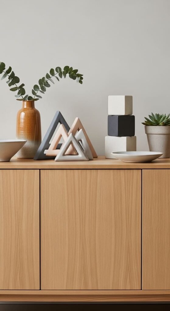Geometric Accent Pieces