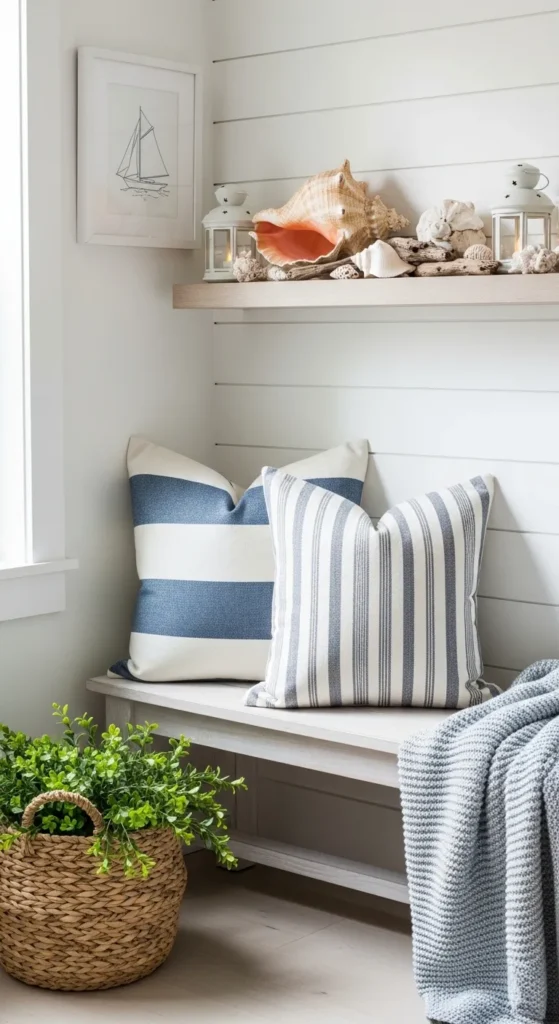 Light and Airy Coastal Corner Nook