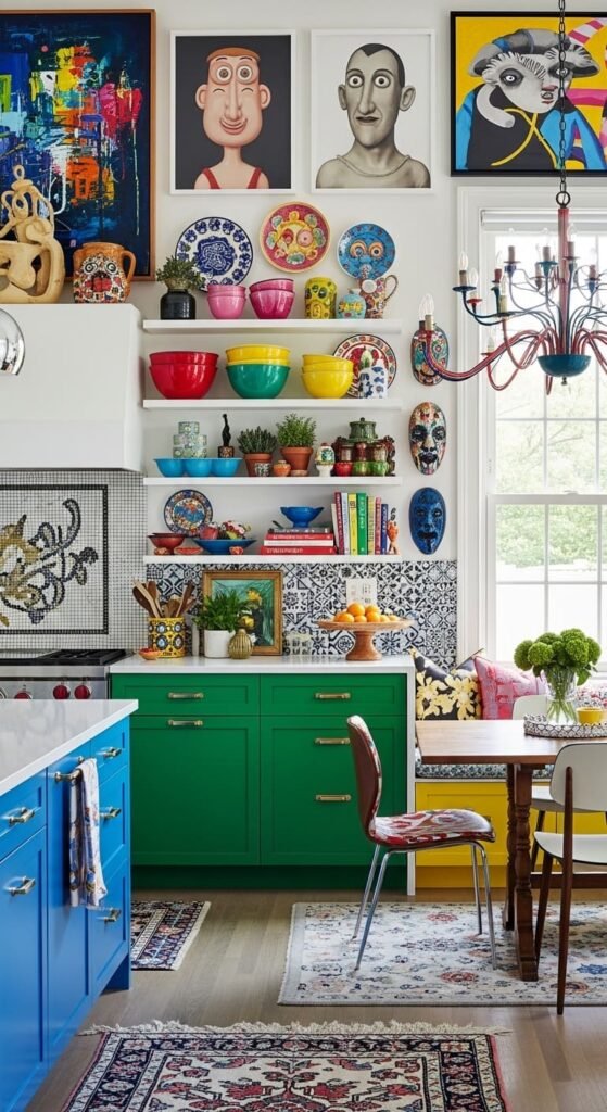 Statement Art Pieces on Walls