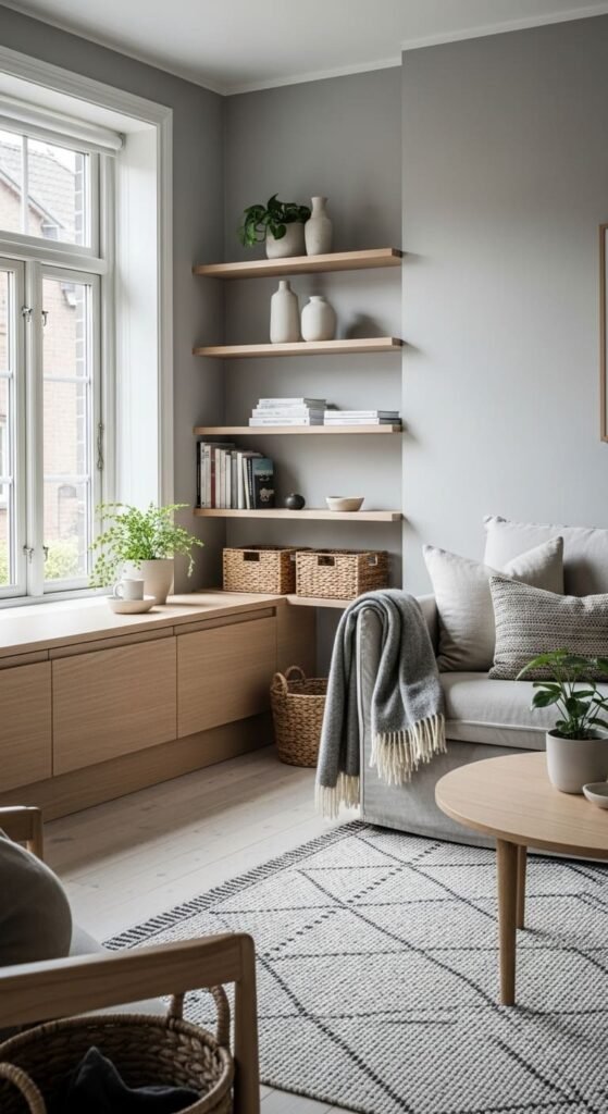 Multifunctional Storage for Organized Spaces