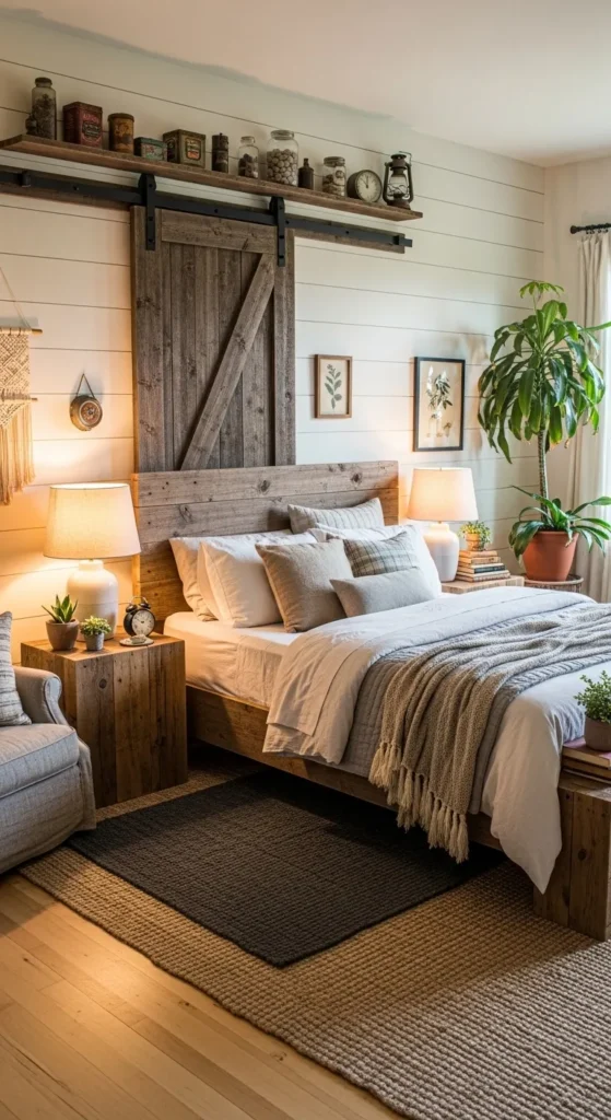 Sliding Barn Door Accent