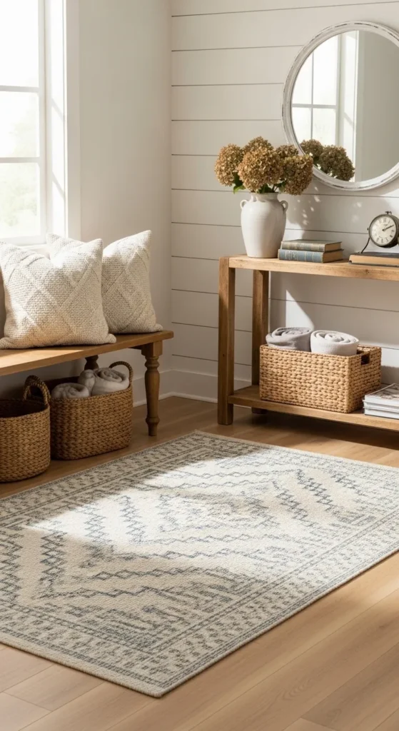  Reversible Flatweave Rug for Versatility
