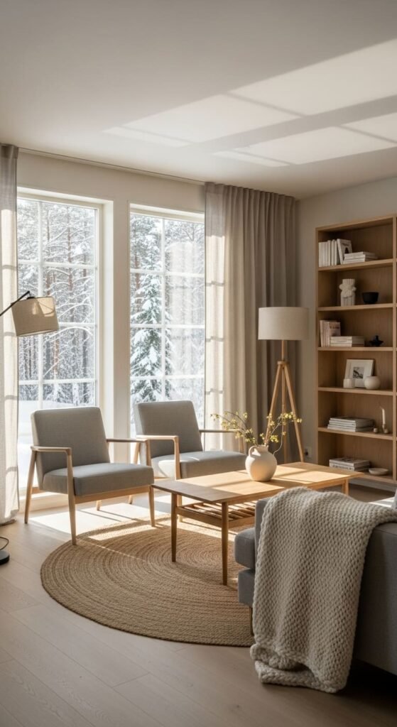 Soft Drapes and Natural Light